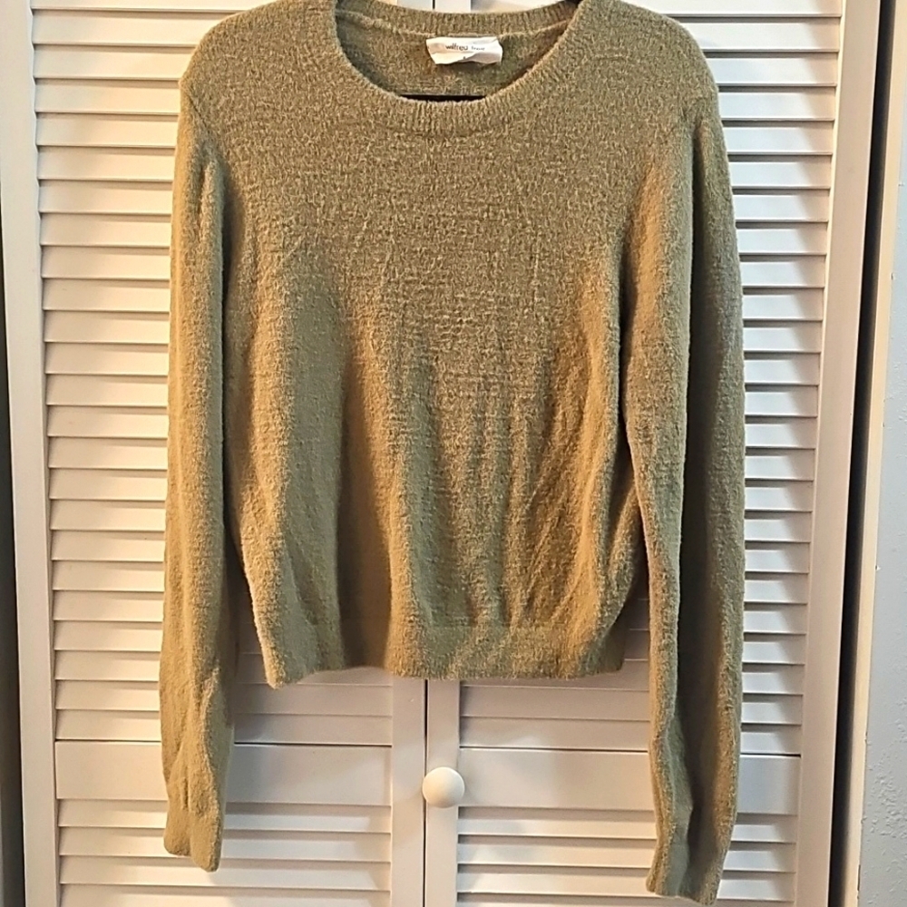 Wilfred Free Aritzia Sweater, Color green, Size M